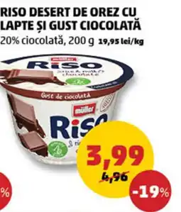 Penny Riso Desert de Orez Cu Lapte Si Gust Ciocolată Ofertă