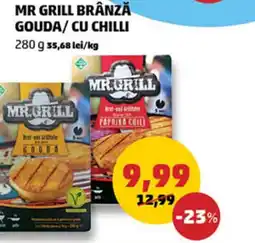 Penny MR GRILL Brânză Gouda/ Cu Chilli Ofertă