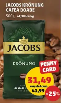 Penny JACOBS KRÖNUNG Cafea Boabe Ofertă