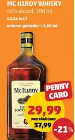 Penny MC ILLROY Whisky Ofertă