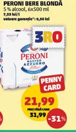 Penny PERONI Bere Blondă Ofertă