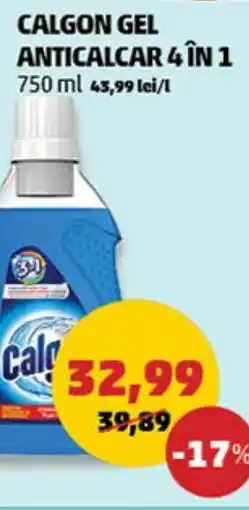 Penny CALGON Gel Anticalcar 4 în 1 Ofertă