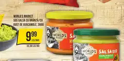 WORLD'S MARKET Sos Salsa Cu Brânză/Cu Gust de Guacamole