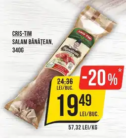 Mega Image CRIS-TIM Salam Bănăţean Ofertă