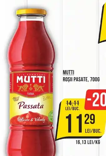Mega Image MUTTI Roşii Pasate Ofertă
