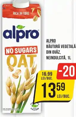 Mega Image ALPRO Băutură Vegetală Din Ovăz, Neindulcită Ofertă