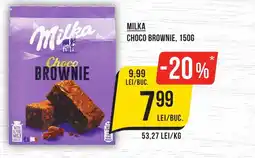 Mega Image MILKA Choco brownie Ofertă