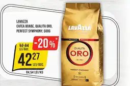 Mega Image LAVAZZA Cafea Boabe, Qualita Oro, Perfect Symphony Ofertă