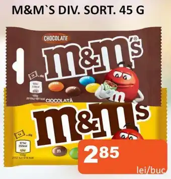 Unicarm M&M'S Div. Sort. Ofertă