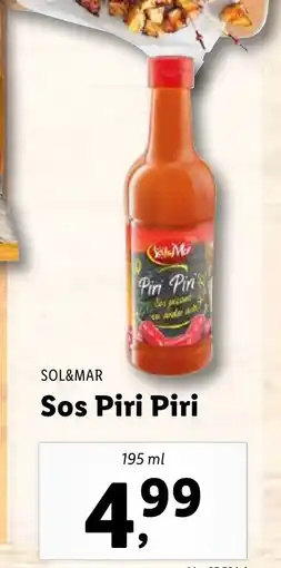 Lidl SOL&MAR Sos Piri Piri Ofertă