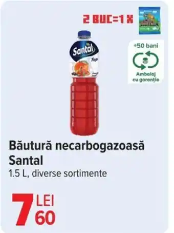 Carrefour Market Băutură necarbogazoasă SANTAL Ofertă