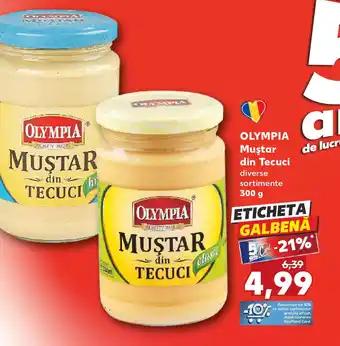 Kaufland OLYMPIA Muştar din Tecuci Ofertă