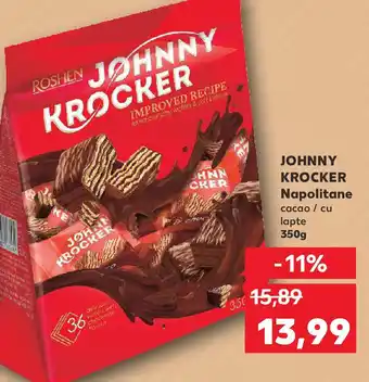 Kaufland JOHNNY KROCKER Napolitane Ofertă