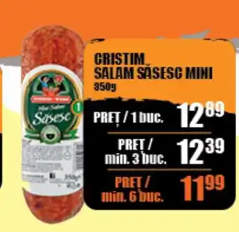 Auchan CRISTIM Salam Sasesc mini Ofertă