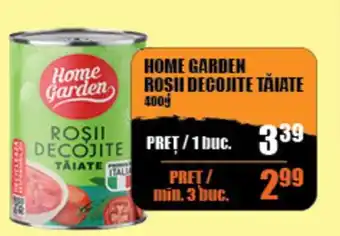 Auchan HOME GARDEN Roşii Decojite tăiate Ofertă