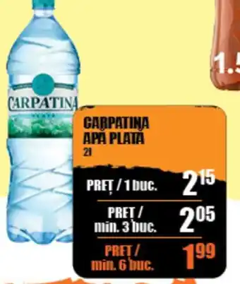 Auchan CARPATINA Apa plata Ofertă