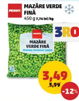 Penny PENNY Mazăre Verde Fină Ofertă