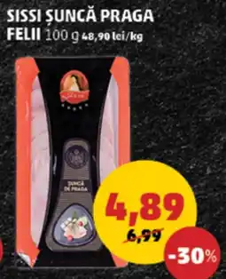 Penny SISSI Şuncă Praga Felii Ofertă