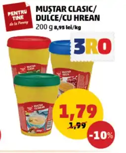 Penny Muştar Clasic/ Dulce/Cu Hrean Ofertă