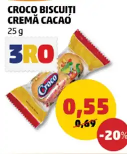 Penny Croco Biscuiti Cremă Cacao Ofertă