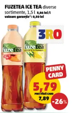 Penny FUZETEA Ice Tea Ofertă