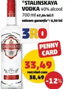 Penny STALINSKAYA Vodka Ofertă