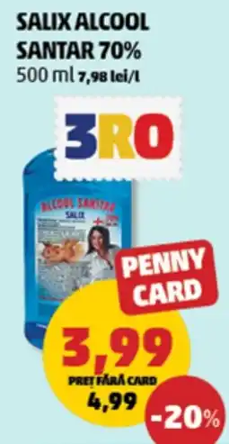 Penny SALIX Alcool Santar 70% Ofertă