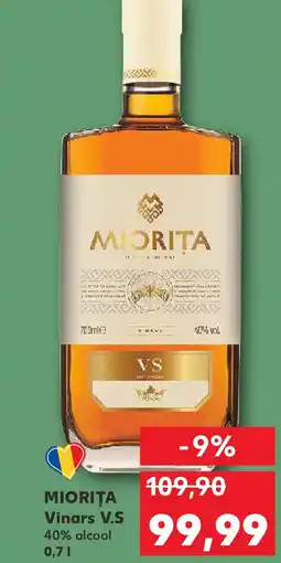 Kaufland MIORITA Vinars V.S Ofertă