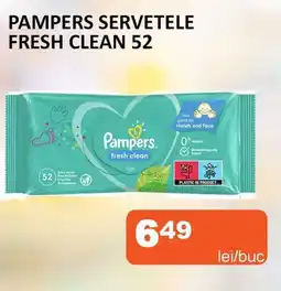 Unicarm PAMPERS Servetele fresh clean 52 Ofertă