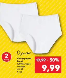 Kaufland OYANDA Chiloţi pentru femei Ofertă