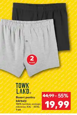 Kaufland TOWN LAND Boxeri pentru bărbaţi Ofertă