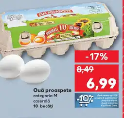 Kaufland Ouă proaspete Ofertă