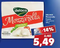 Kaufland DELACO Mozzarella fresca Ofertă