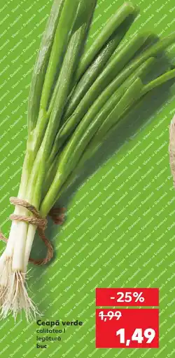 Kaufland Ceapă verde Ofertă