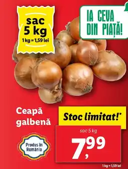 Lidl Ceapă galbenă Ofertă