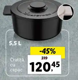 Lidl Cratiţă cu capac Ofertă