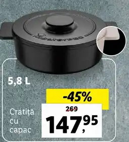 Lidl Cratiţă cu capac Ofertă
