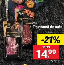WAU Pastramă de oaie