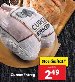 Lidl Curcan întreg Ofertă