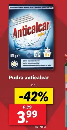 Lidl Pudră anticalcar Ofertă