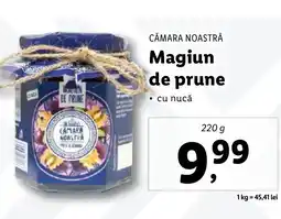 Lidl CĂMARA NOASTRĂ Magiun de prune Ofertă