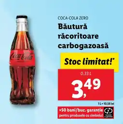 Lidl COCA-COLA Zero Băutură răcoritoare Ofertă