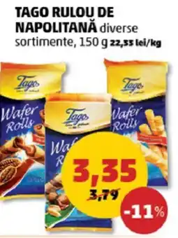 Penny TAGO Rulou de Napolitana Ofertă