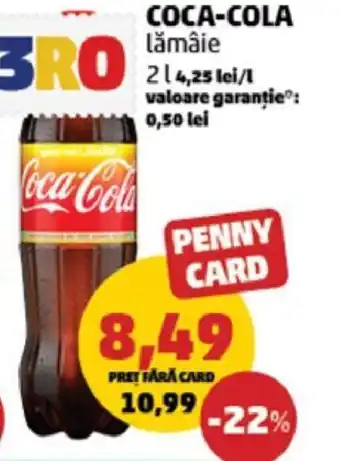 Penny COCA-COLA Ofertă