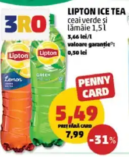 Penny LIPTON Ice Tea Ofertă