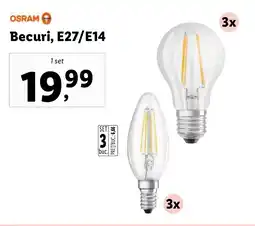 Lidl OSRAM Becuri, E27/E14 Ofertă