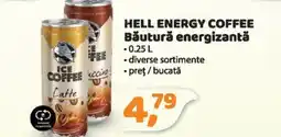 La Doi Pasi HELL Energy Coffee Băutură energizantă Ofertă