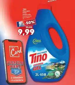 Kaufland TINO Detergent lichid pentru rufe Ofertă