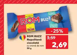 Kaufland ROM Buzz Napolitană ciocolată Ofertă