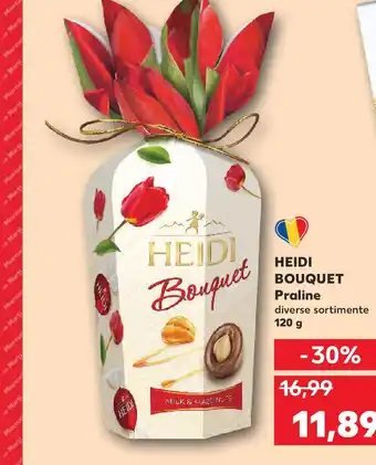 Kaufland HEIDI Bouquet Praline Ofertă